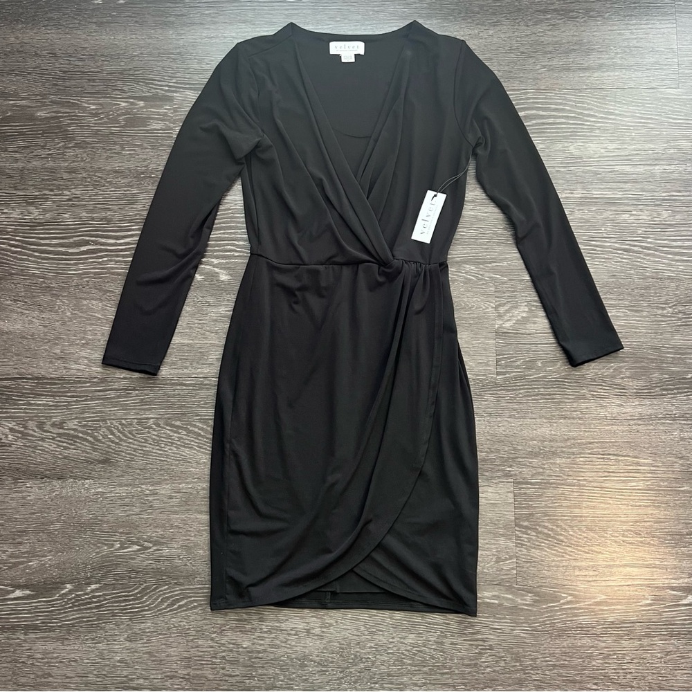 grey jersey wrap dress Velvet by Graham & Spencer | Dresses | Nwt Velvet By Graham Spencer Eliana Matte Midi Reiss madeline dress